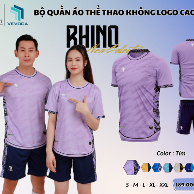 Áo không logo Rhino tím