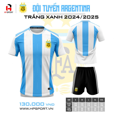 Áo thi đấu tuyển Argentina 2024