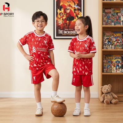 Áo bóng đá trẻ em CLB Liverpool