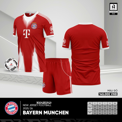 Áo CLB Bayern Munich sân nhà 2025-2026