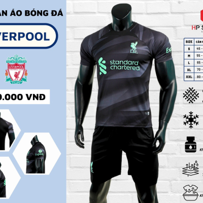 Áo đấu CLB Liverpool đen