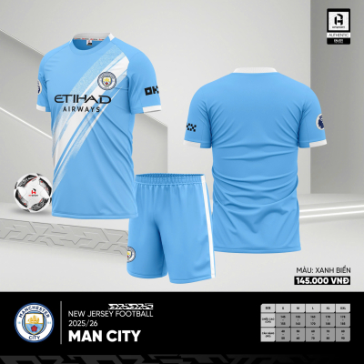 Áo CLB Man City sân nhà 2025-2026