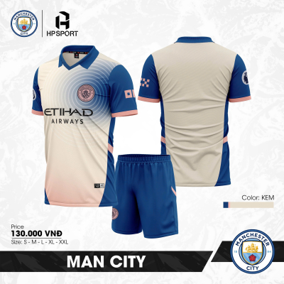 Áo CLB Man City kem lông công