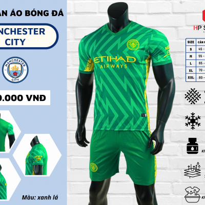 Áo CLB Man City 2023 xanh lá