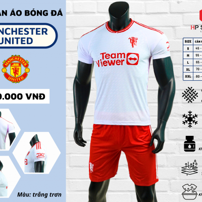 Áo CLB Man United đỏ trắng