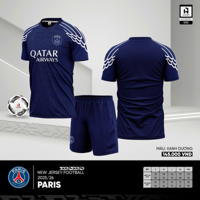 Áo CLB PSG xanh dương 2026