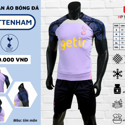 Áo CLB Tottenham Tím Môn