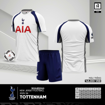 Áo CLB Tottenham sân nhà 2025-2026