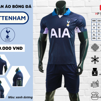 Áo CLB Tottenham Xanh Dương