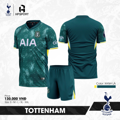 Áo CLB Tottenham Xanh Lá 