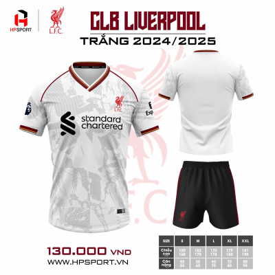 Áo CLB Liverpool sân khách 2024-2025