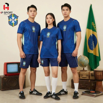 Áo đội tuyển Brazil sân khách 2026