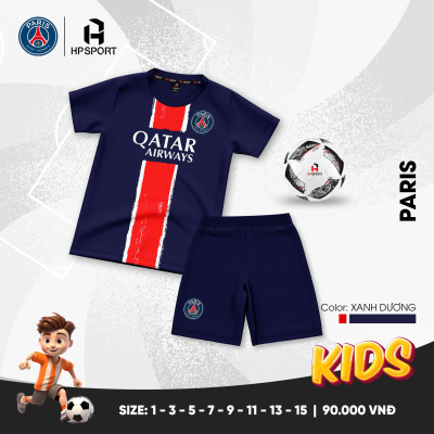 Áo trẻ em CLB PSG 2024-2025