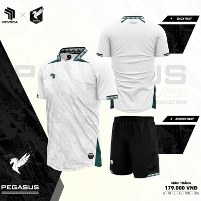 Áo không logo PEGASUS màu Trắng