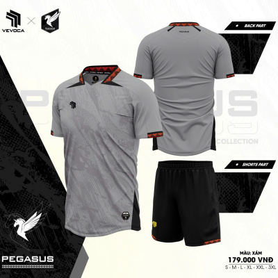 Áo không logo PEGASUS màu Xám