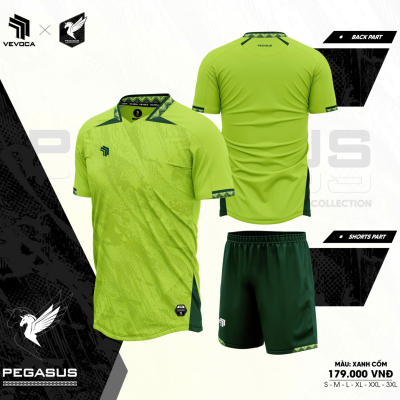Áo không logo PEGASUS màu Xanh Cốm