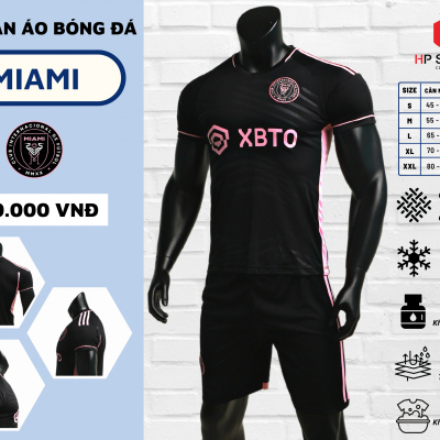 Áo đấu CLB Inter Miami Đen