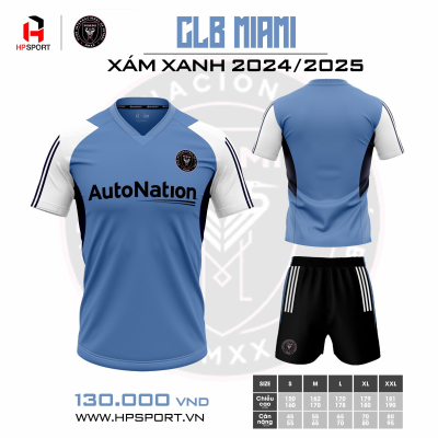 Áo CLB Miami xám xanh 2024-2025