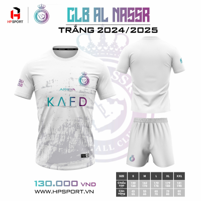 Áo CLB AL Nassr 2024 trắng